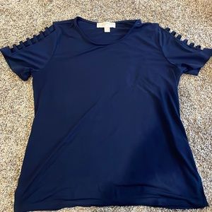 Michael Kors short sleeve dress top